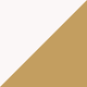 Crystal white with gold
